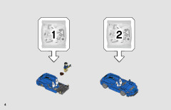 LEGO 76902 instructions page 4 – build guide