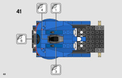 LEGO 76902 instructions page 42 – build guide