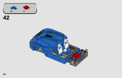 LEGO 76902 instructions page 44 – build guide