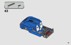 LEGO 76902 instructions page 45 – build guide