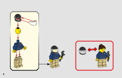 LEGO 76902 instructions page 6 – build guide