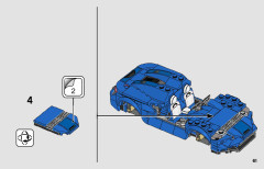 LEGO 76902 instructions page 61 – build guide