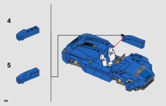 LEGO 76902 instructions page 66 – build guide
