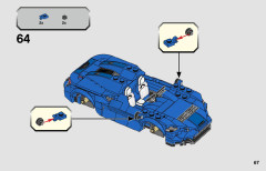 LEGO 76902 instructions page 67 – build guide