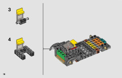 LEGO 76903 instructions page 18 – build guide