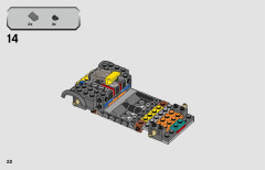 LEGO 76903 instructions page 22 – build guide