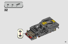 LEGO 76903 instructions page 43 – build guide