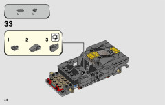 LEGO 76903 instructions page 44 – build guide