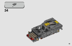 LEGO 76903 instructions page 45 – build guide