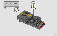 LEGO 76903 instructions page 47 – build guide