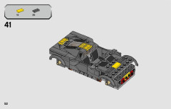 LEGO 76903 instructions page 52 – build guide