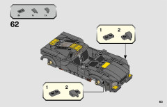 LEGO 76903 instructions page 63 – build guide