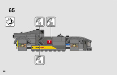 LEGO 76903 instructions page 68 – build guide