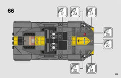 LEGO 76903 instructions page 69 – build guide
