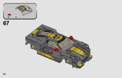 LEGO 76903 instructions page 70 – build guide