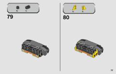 LEGO 76903 instructions page 77 – build guide