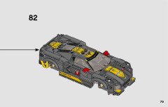 LEGO 76903 instructions page 79 – build guide