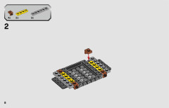 LEGO 76903 instructions page 8 – build guide