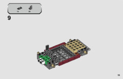 LEGO 76903 instructions page 13 – build guide