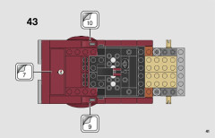 LEGO 76903 instructions page 41 – build guide