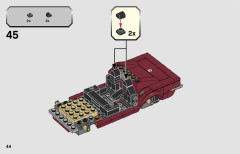 LEGO 76903 instructions page 44 – build guide