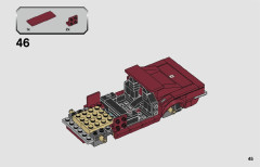 LEGO 76903 instructions page 45 – build guide