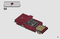 LEGO 76903 instructions page 53 – build guide