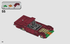 LEGO 76903 instructions page 54 – build guide