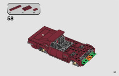 LEGO 76903 instructions page 57 – build guide