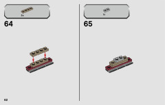 LEGO 76903 instructions page 62 – build guide