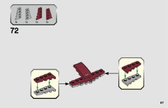LEGO 76903 instructions page 67 – build guide