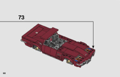 LEGO 76903 instructions page 68 – build guide