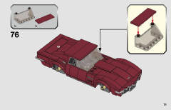 LEGO 76903 instructions page 71 – build guide