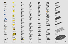 LEGO 76903 instructions page 73 – build guide