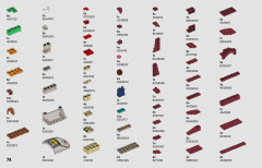 LEGO 76903 instructions page 74 – build guide