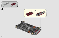 LEGO 76903 instructions page 8 – build guide