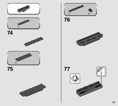 LEGO 76904 instructions page 65 – build guide