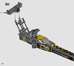 LEGO 76904 instructions page 68 – build guide