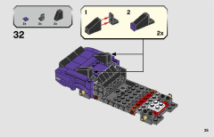 LEGO 76904 instructions page 35 – build guide