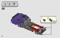 LEGO 76904 instructions page 42 – build guide
