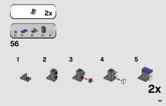 LEGO 76904 instructions page 59 – build guide