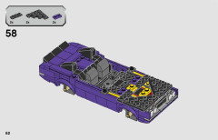 LEGO 76904 instructions page 62 – build guide