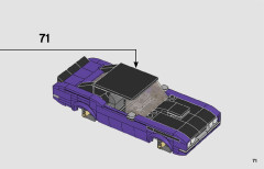 LEGO 76904 instructions page 71 – build guide