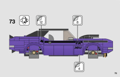 LEGO 76904 instructions page 73 – build guide
