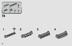 LEGO 76904 instructions page 74 – build guide