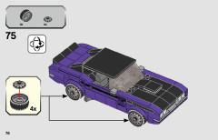 LEGO 76904 instructions page 76 – build guide