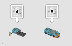 LEGO 76905 instructions page 2 – build guide
