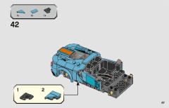 LEGO 76905 instructions page 47 – build guide