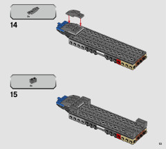 LEGO 76905 instructions page 13 – build guide