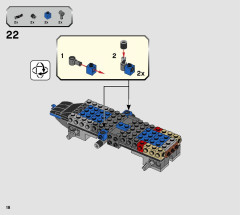 LEGO 76905 instructions page 18 – build guide